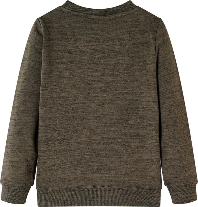 Produktbild VidaXL Kinder-Sweatshirt Dunkelkhaki Melange 92,Material: 80 (92)