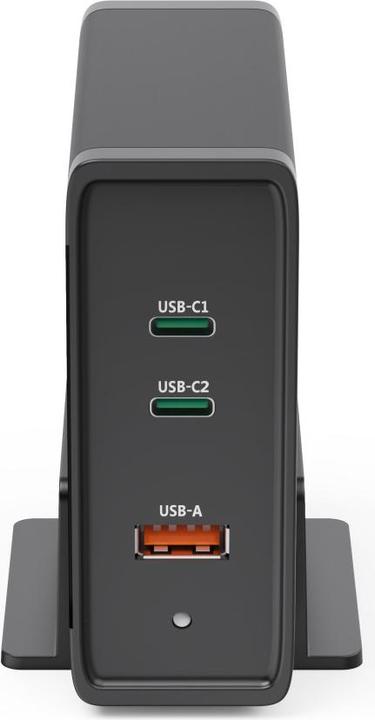 Produktbild Hama Universal-USB-C-Ladestation, GaN, 3 Ports, Power Delivery (PD), 5-28V/140W (140 W)