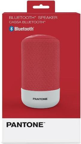 Image du produit Pantone PT-BS001R1 Haut-parleur portable rouge 5 W (8 h)