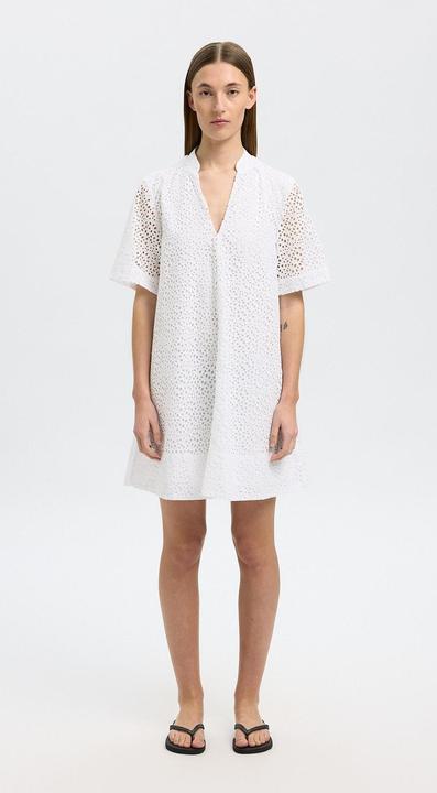 Actual product image Selected Femme Broderie Anglaise Minikleid (40)
