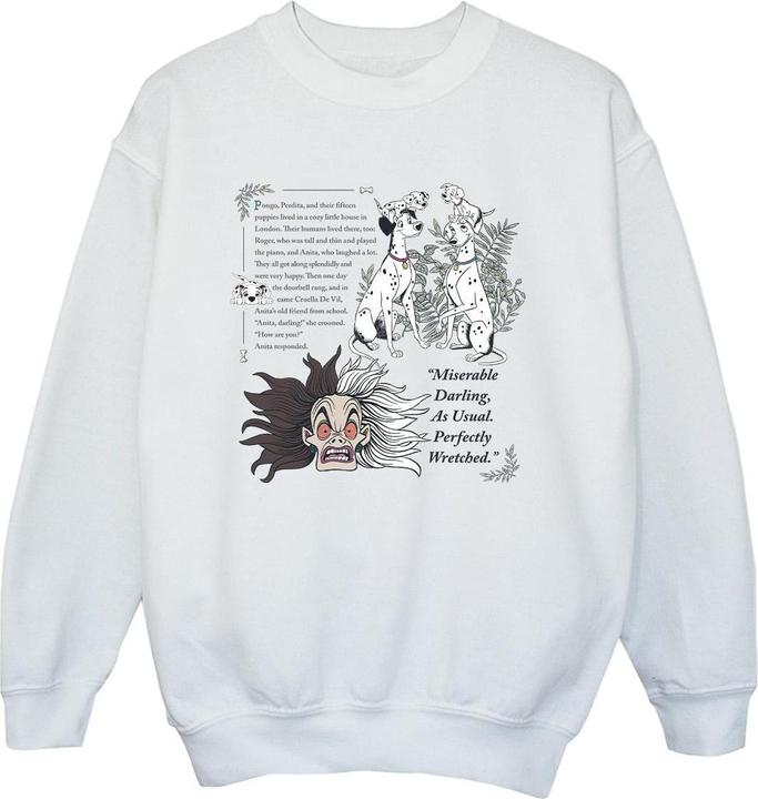 Produktbild Disney 101 Dalmatians Miserable Darling Sweatshirt Jungen (140, 146)