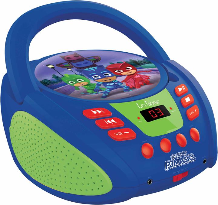 Actual product image Lexibook Radio CD Player PJ Mask