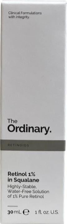 Productafbeelding The Ordinary Original Retinol 1% 30ml Hoogwaardig Retinol Serum tegen tekenen van veroudering (30 ml)