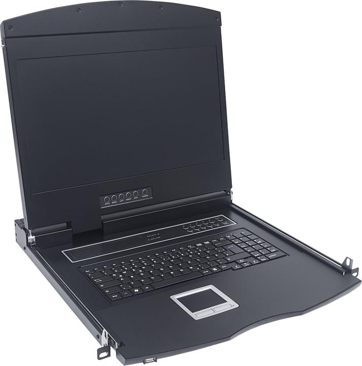 Intellinet rackmount LCD console for modular KVM switches
