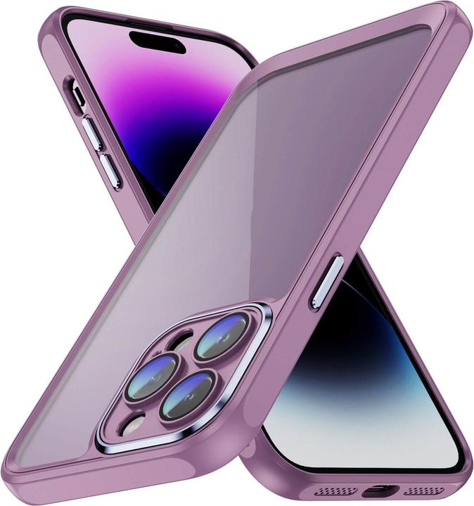 Produktbild Cover-Discount iPhone 15 Pro - Hülle mit Kameraschutz lila (Apple iPhone 15 Pro)