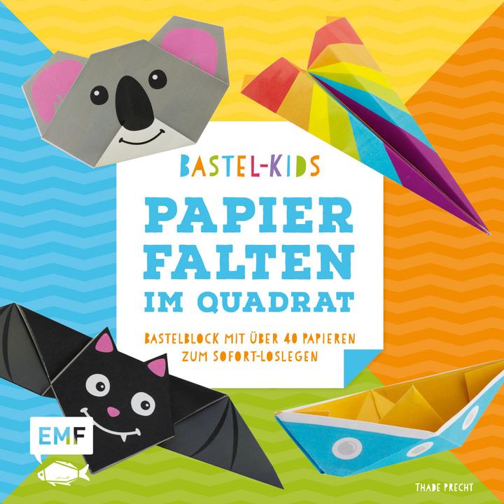 Produktbild Bastel-Kids Papierfalten im Quadrat