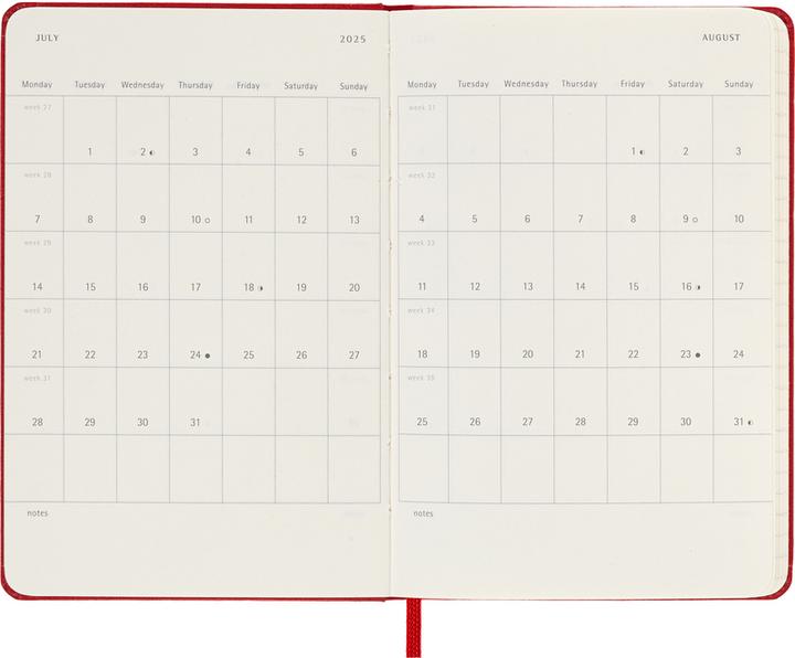 Actual product image Moleskine Notebook (Pocket, A6, English)