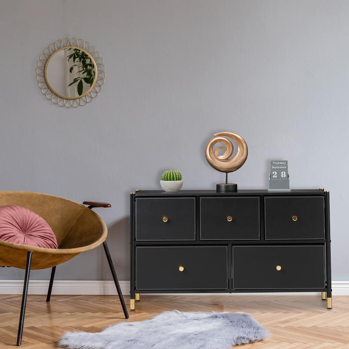 Actual product image Relaxdays Chest of Drawers (100 x 30 x 58.5 cm)