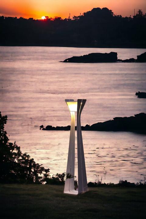 Actual product image Les Jardins Osmoz lamp solaire grand modèle 500 lumens (500 lm)