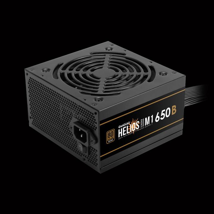 Image du produit Gamdias Helios M1-650B Alimentation 650W UE retail (650 W)