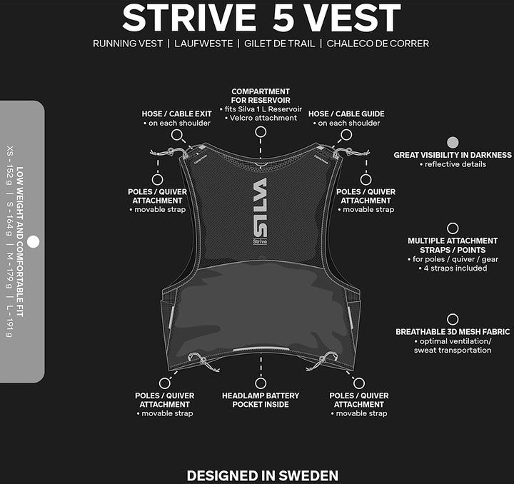 Image du produit Silva Gilet Strive 5 (M, 5XL)