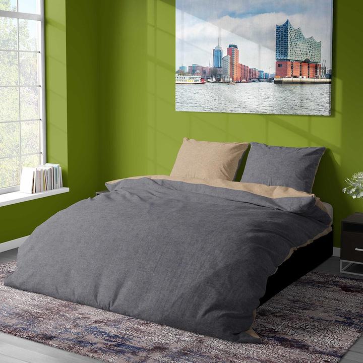 Actual product image Traumschlaf Melangebiber (Pillowcase, 40 x 80 cm)