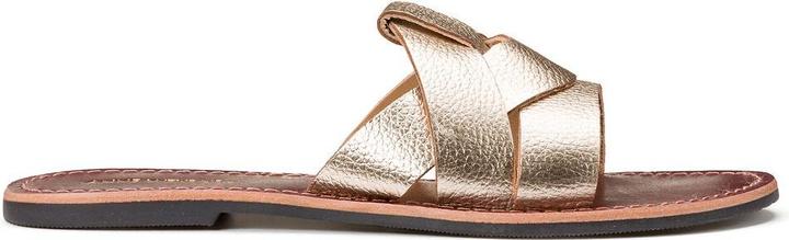 Image du produit La Redoute Collections Mules en cuir métallisé (37)