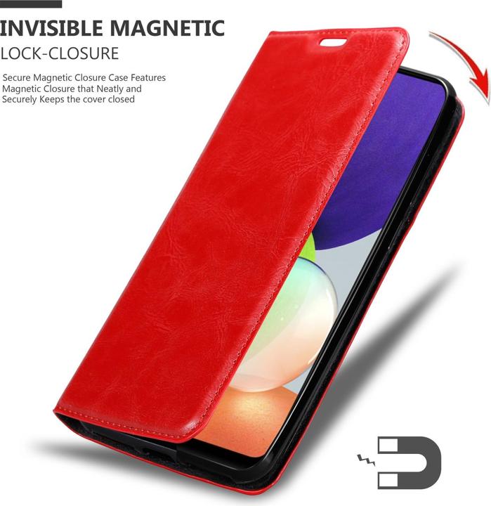 Immagine prodotto Cadorabo Libro Invis. Coperchio magnetico (Samsung Galaxy M22, Samsung Galaxy A22, Samsung Galaxy A32)