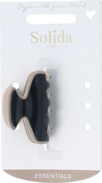 Image du produit Solida Pince à cheveux noir/beige