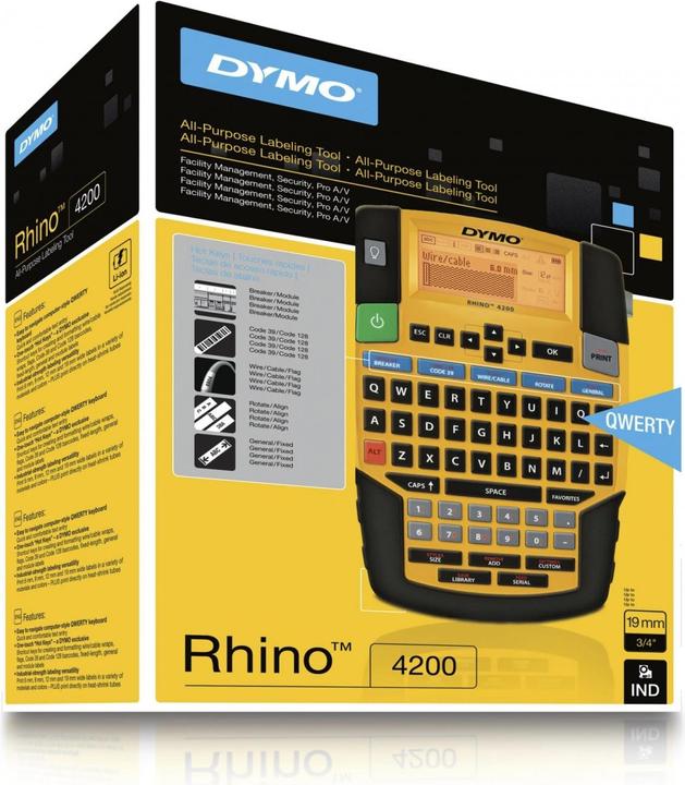 Produktbild Dymo Rhino 4200 Kofferset