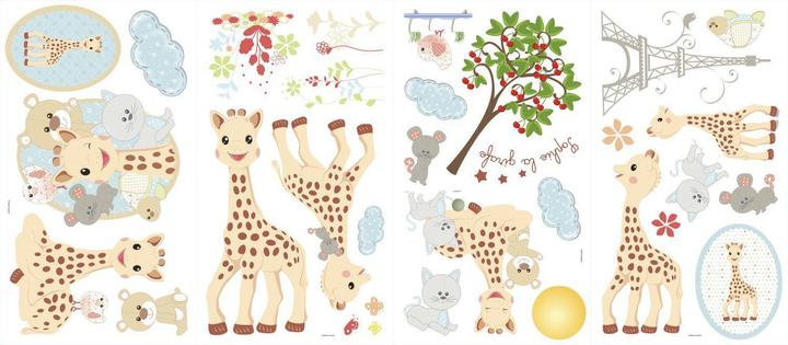 Actual product image Roommates Removable Wall Stickers - Sofia the Giraffe
