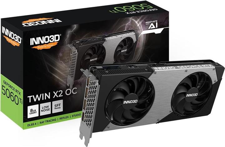 Immagine prodotto Inno3D VGA RTX5060TI 8GB Twin X2 OC (8 GB)