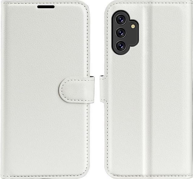 Actual product image MU Classic Litchi Leather Bookcover Series (Samsung Galaxy A13)