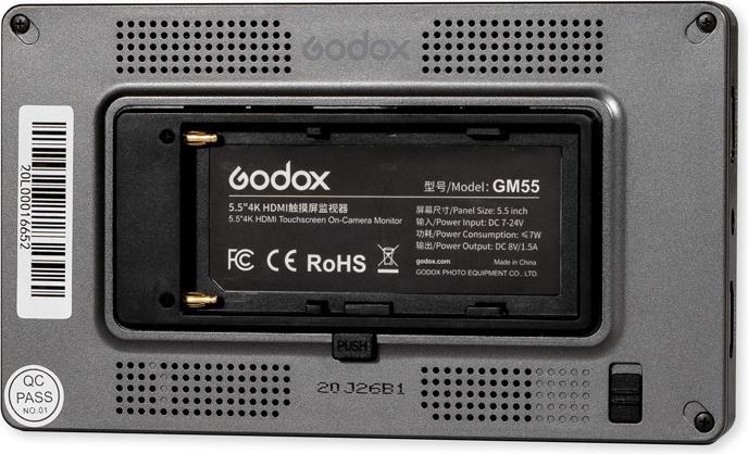 Immagine prodotto Godox 5,5 HDMI Touchscreen On-camera Monitor 4K (5.50", Full HD)