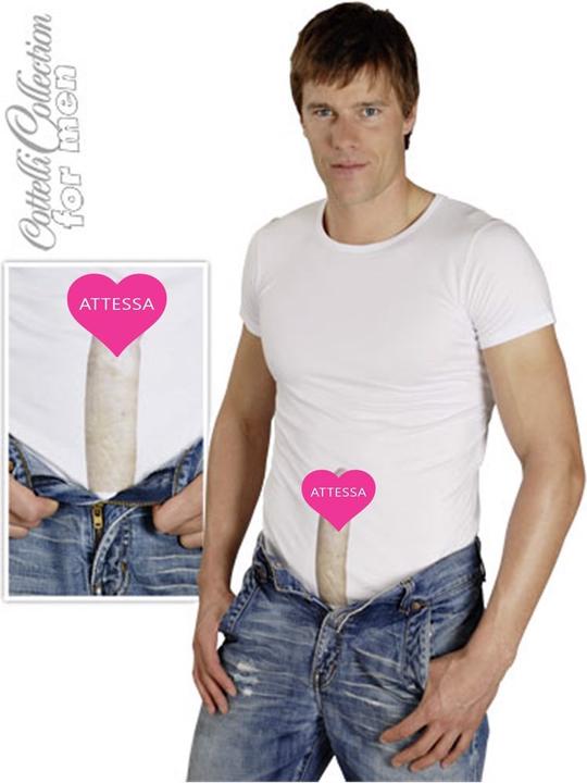 Image du produit Cottelli Collection T-shirt de fête pour homme avec impression Lümmel (M)
