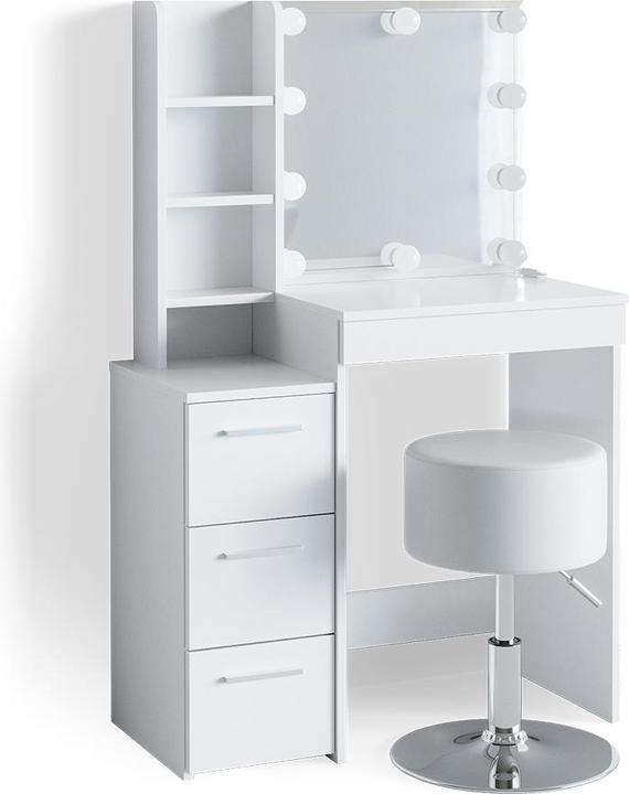 Vicco Meryl mit Hocker und Beleuchtung (80 x 40 x 127 cm)