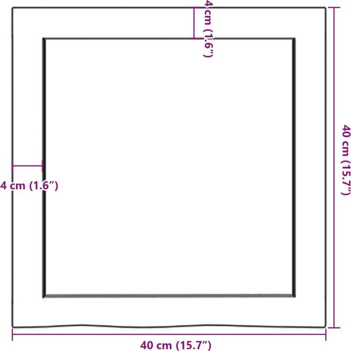 Image du produit VidaXL Emerald (40 x 4 x 40 cm)