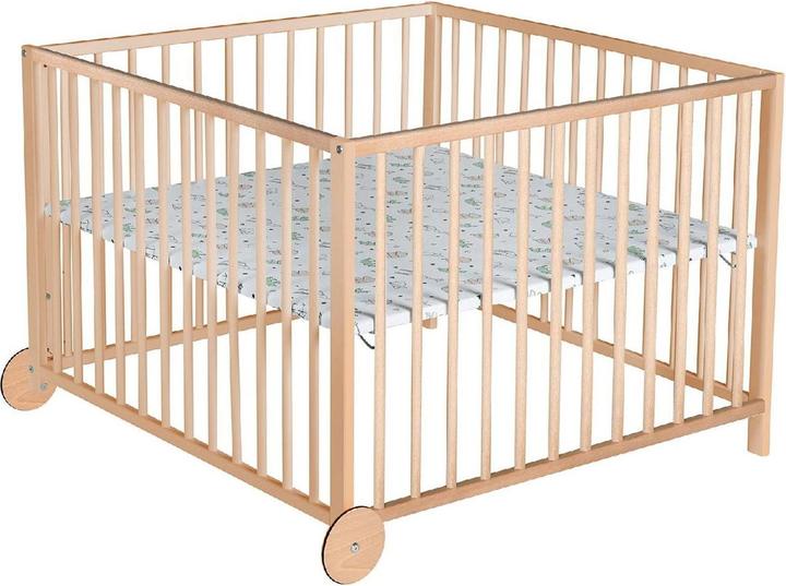 Produktbild Babyworld Laufgitter 75x100 na (75 cm, Buche)