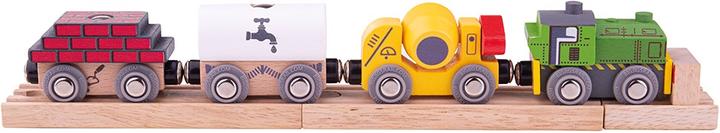 Actual product image Bigjigs Construction sites train