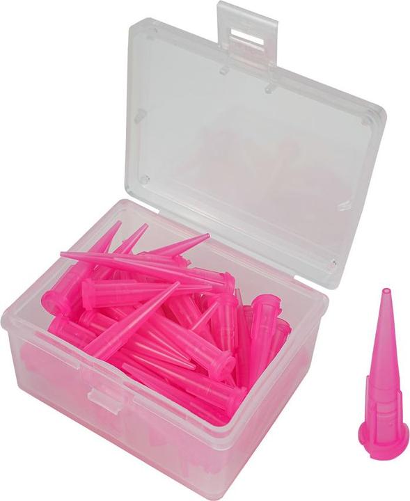 Produktbild Wetec Kunststoff-Dosiernadeln, Ø Innen 0,61 mm, pink