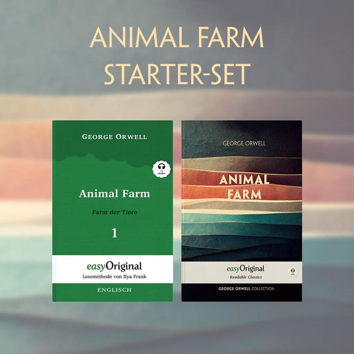 Image du produit Animal Farm / Farm der Tiere (mit Audio-Online) - Starter-Set (Anglais, Allemand, Ilya Frank, George Orwell, Ulrike Wittmann, 2023)