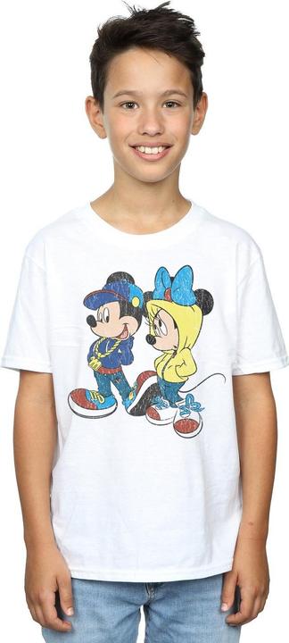 Actual product image Disney Boys Mickey And Minnie Mouse Pose T-Shirt (152, 158)