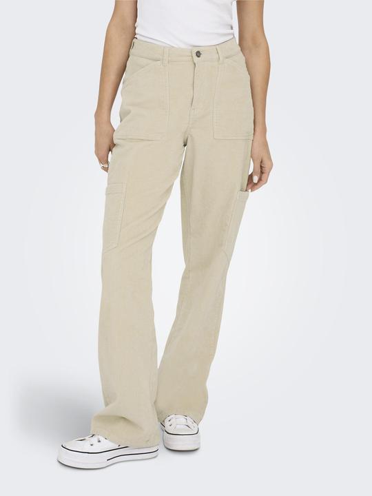 Produktbild Only Gerade geschnitten Hohe Taille Hose Cargo-Hose (M)