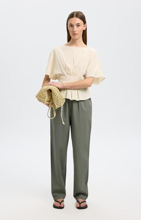 Actual product image Selected Femme Baumwoll High Waist Hose (38)