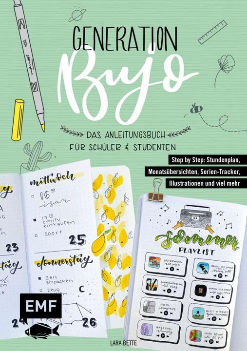 Actual product image Generation BuJo – Das Anleitungsbuch für Schüler und Studenten (German, Lara Bette, 2021)