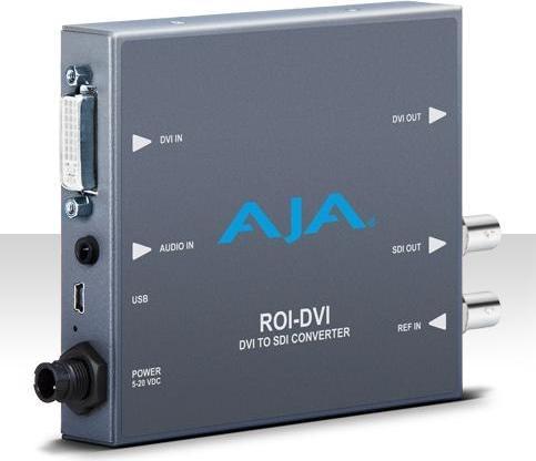 AJA ROI-DVI Convertitore e scaler video e audio da DVI a 3G-SDI/HD-SDI/SDI (Vari)