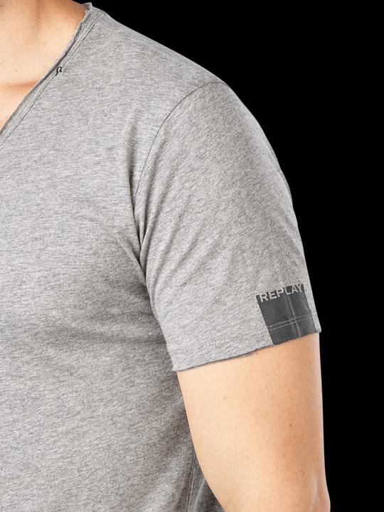 Image du produit Replay Viscose T-Shirt blue (XL)