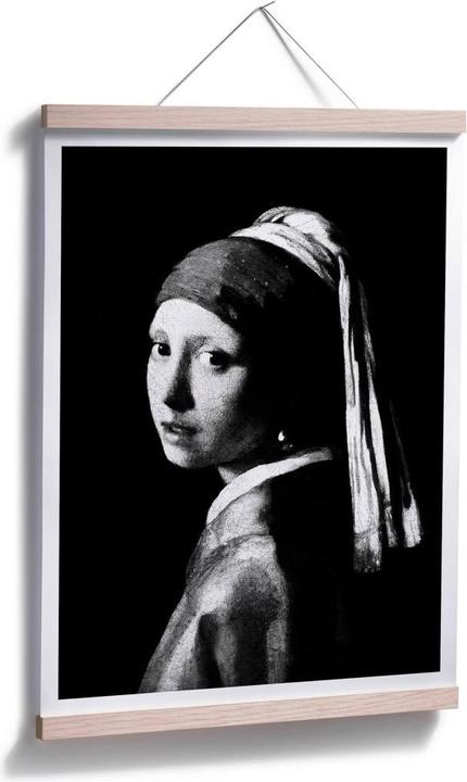 Immagine prodotto Trenddeko Vermeer - La ragazza con l'orecchino di perla (40 x 50 cm)