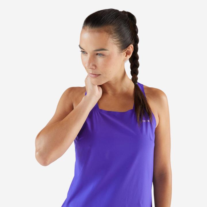 Actual product image Kiprun Lauf-Tanktop Damen leicht - Run 900 Light violett (XL)