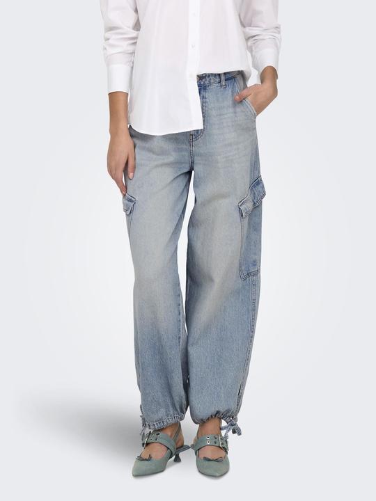 Immagine prodotto Only ONLPERNILLE Hohe Taille Weiter Beinschnitt Jeans Jeans mit weitem Bein (W33/L34)