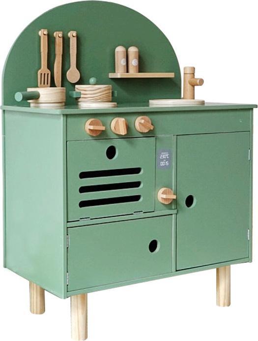 Nelaroom Retro Holzküche mit Zubehör