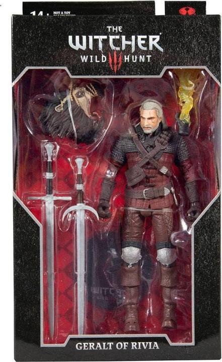 Immagine prodotto McFarlane Action Figure The Witcher 3 : Geralt (Wolf Armor) 18 cm