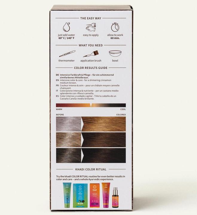 Immagine prodotto Khadi Colore dei capelli della pianta (Marrone)