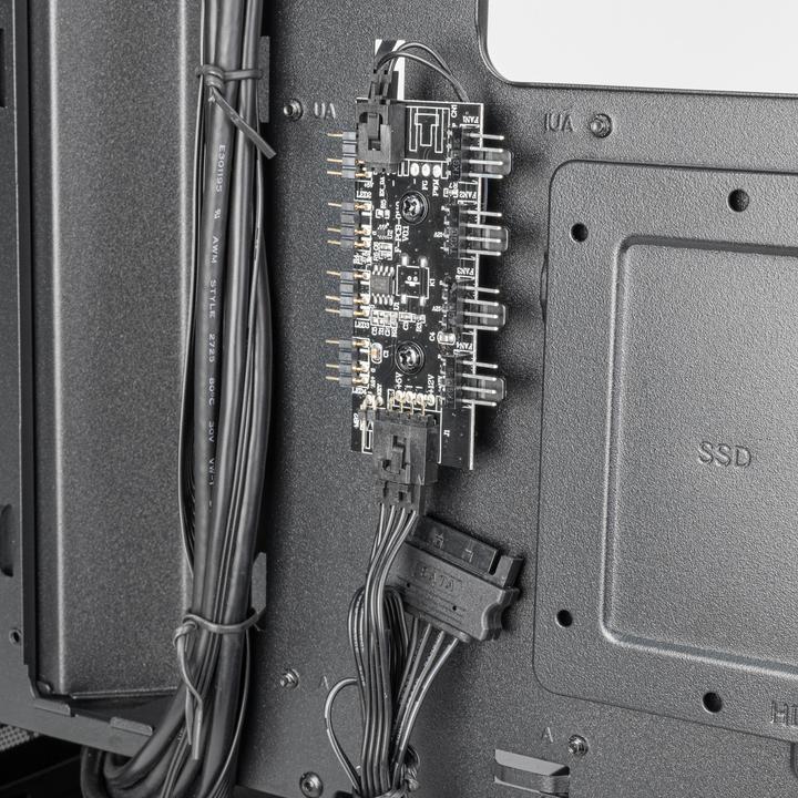 Actual product image Silverstone SST-FA514X-BG - FARA High Airflow ATX Mid-Tower gaming chassis with dual radiator suppor (ATX, mATX, Mini-ITX)