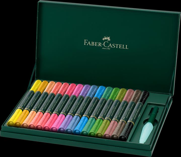 Image du produit Faber-Castell Stylos à pointe feutre Albrecht Dürer 17 pièces (Multicolore, 17 x)