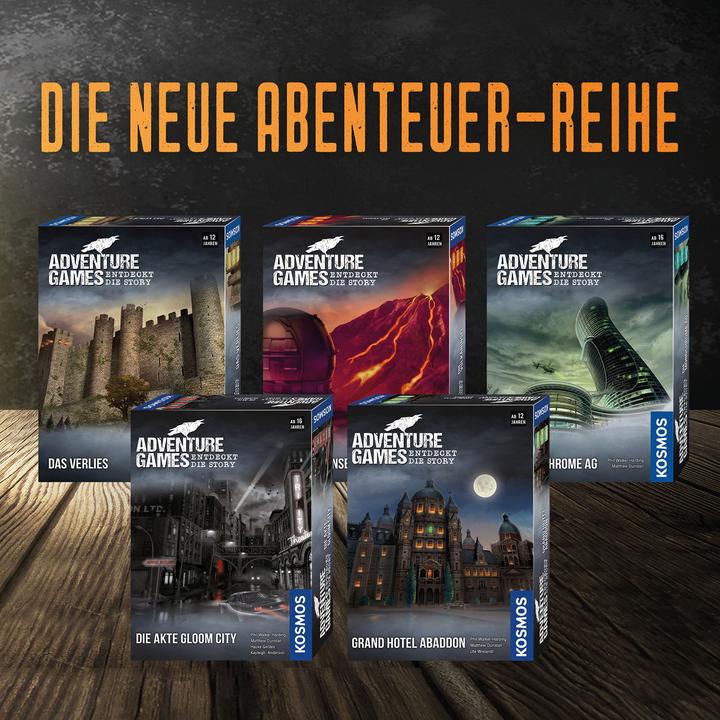 Actual product image Kosmos Adventure Games - Grand Hotel Abaddon (German)