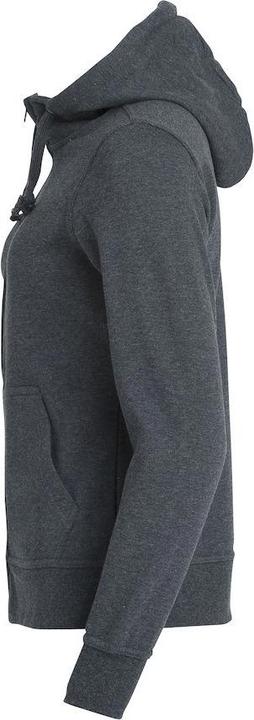 Actual product image Clique Hoodie With Full Length Zipper (L)