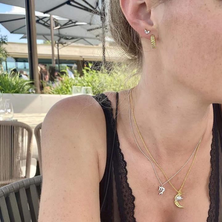 Image du produit Candy Boucles d'oreilles Braxton, argent sterling 925, plaqué or (Argent sterling 925, Plaqué or 18k, Argent massif de 925)