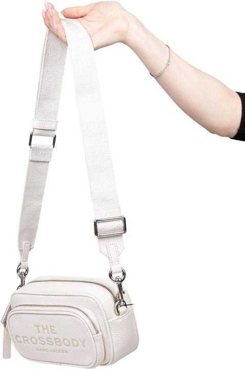 Actual product image Marc Jacobs the crossbody tote leather bag white color