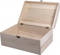 Rayher Holz-Koffer mit Antikbeschlag